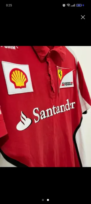 Camiseta Ferrari Puma Roja