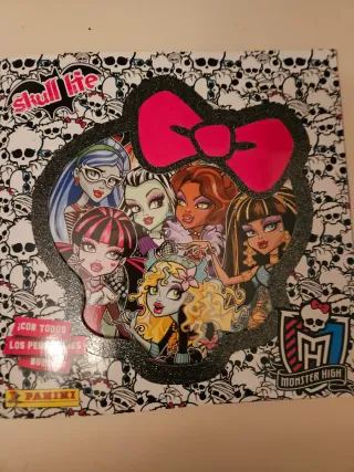 Álbum Cromos Monster High Incompleto Panini