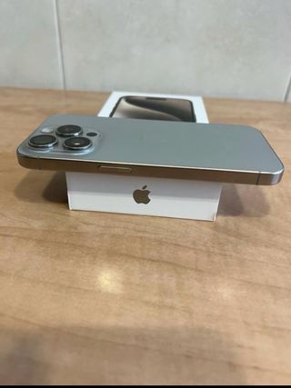iPhone 15 Pro Apple Negro/Plata