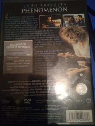 DVD Phenomenon John Travolta Español