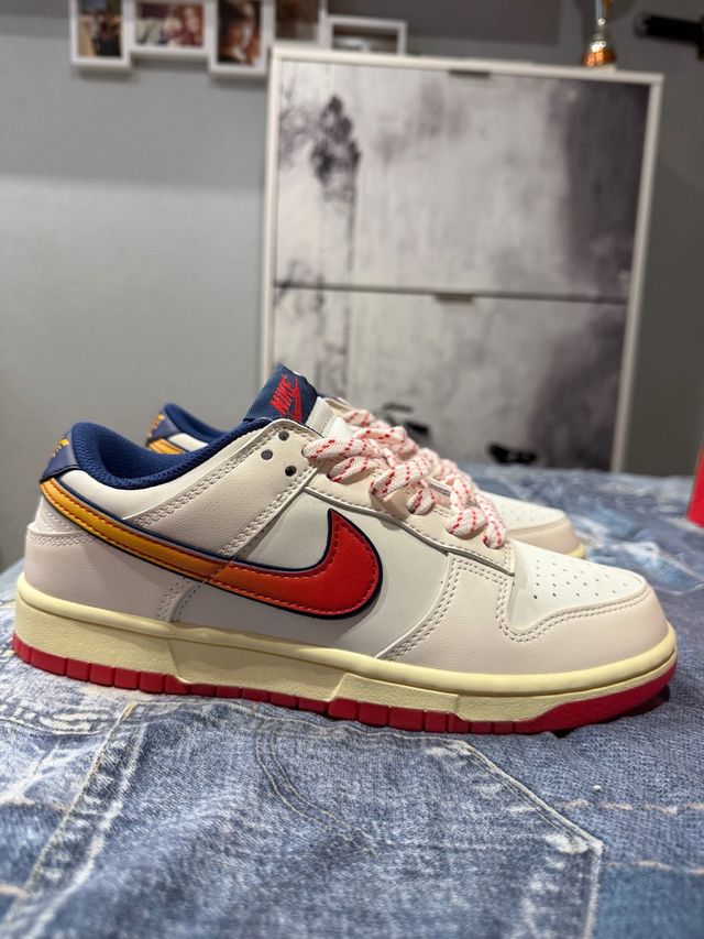 Nike Dunk Rojo Blanco