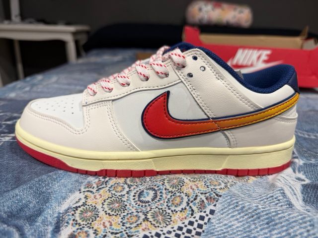 Nike Dunk Rojo Blanco