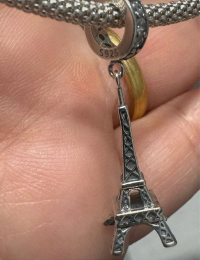 Charm Torre Eiffel Plata S925