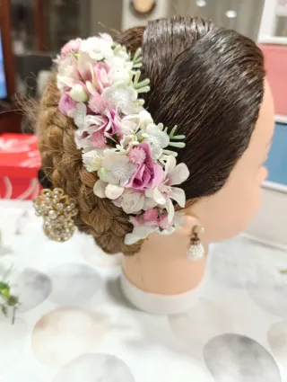 Peineta Flores Fallera Huertana