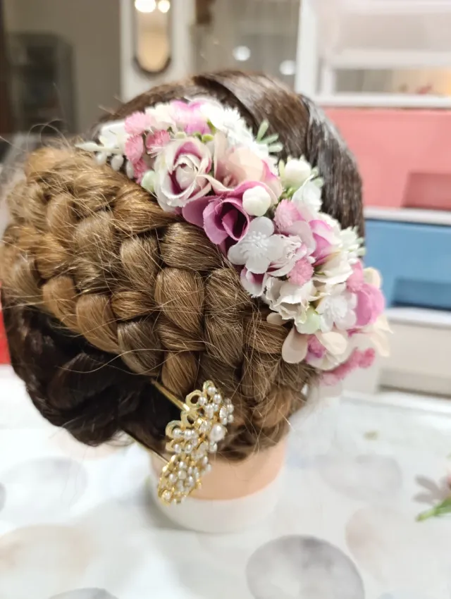 Peineta Flores Fallera Huertana