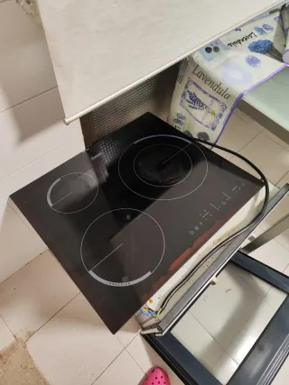 Placa de inducción Zanussi