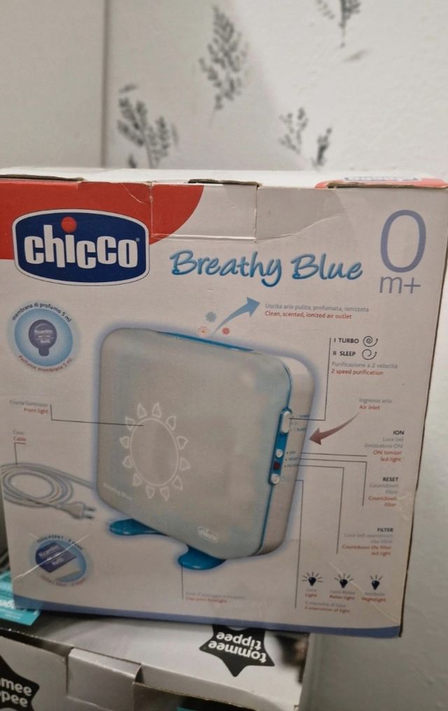 Lámpara quitamiedos Chicco Breathy Blue
