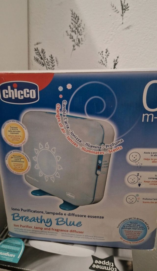 Lámpara quitamiedos Chicco Breathy Blue