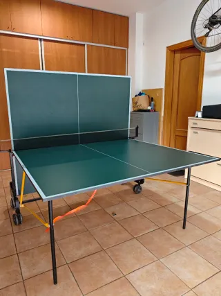 Mesa de ping pong plegable