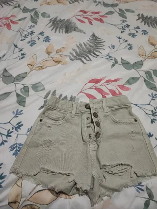 Pantalón corto vaquero niña Zara