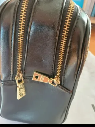 Bolso Love Moschino Negro Piel