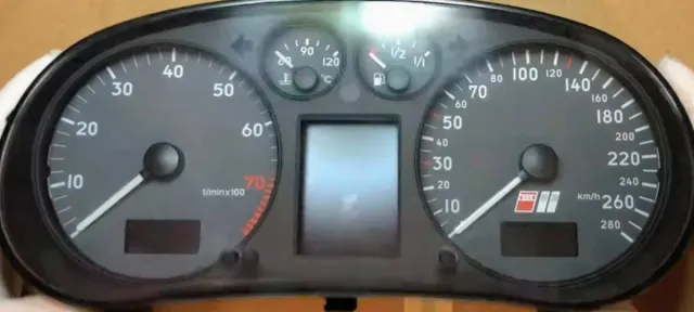 Cuadro Instrumentos Audi S3 8L Reconstruido.