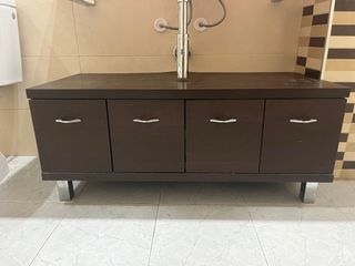 Mueble de baño madera y metal