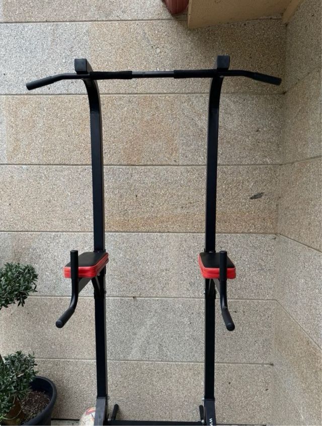 Estación de dominadas y fondos