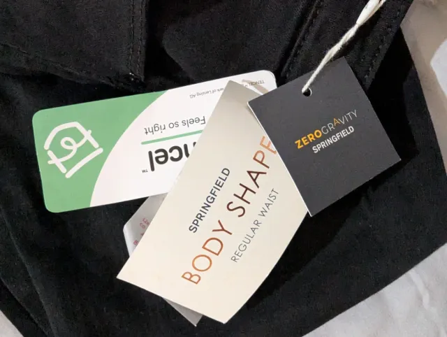 Vaqueros Springfield Body Shape Negros