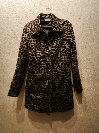 Gabardina animal print