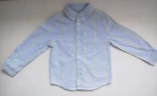 Camisa niño rayas azul Primark