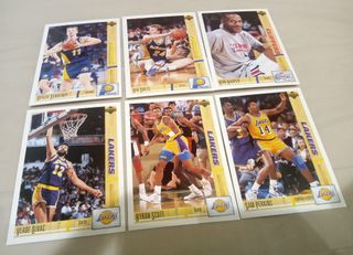 TRADING CARDS UPPER DECK NBA 1992 LOTE x57 ESPAÑOL