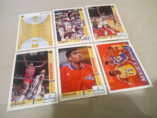 TRADING CARDS UPPER DECK NBA 1992 LOTE x57 ESPAÑOL