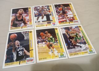 TRADING CARDS UPPER DECK NBA 1992 LOTE x57 ESPAÑOL