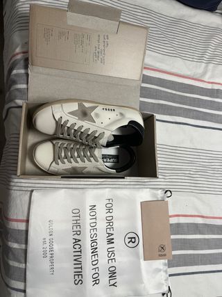 Golden Goose Superstar Beige/Blanco