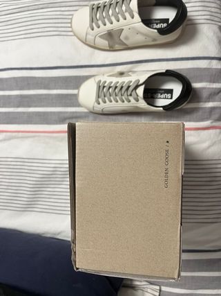 Golden Goose Superstar Beige/Blanco