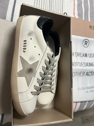 Golden Goose Superstar Beige/Blanco