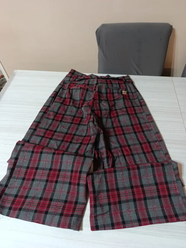 Pantaloni Roberta Biagi fantasia quadri