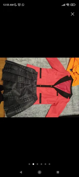 Cosplay uniforme escolar anime