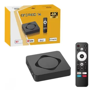 S98 Mini Android 14 TV Box 4K UHD