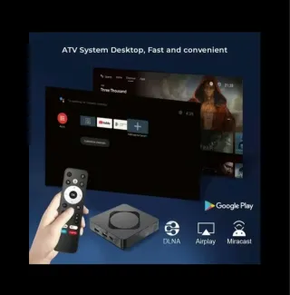 S98 Mini Android 14 TV Box 4K UHD