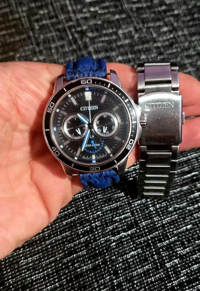 Reloj Citizen Eco-Drive Negro/Azul