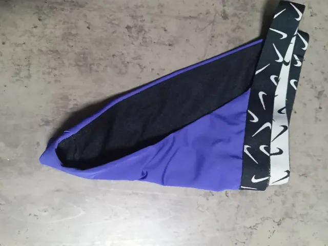 Bikini Nike Mujer Morado y Negro