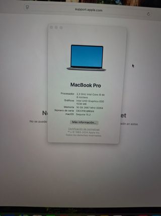MacBook Pro Apple Plata/Gris 1T