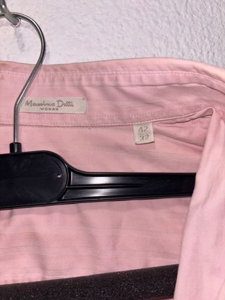 Camisa rosa de botones