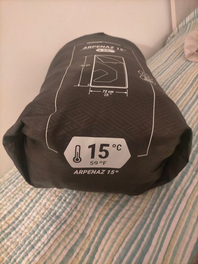 Saco de dormir Decathlon Arpenaz 15°