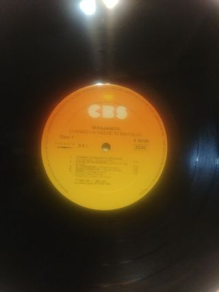 Vinilo Manzanita - Cuando la Noche Te Envuelve