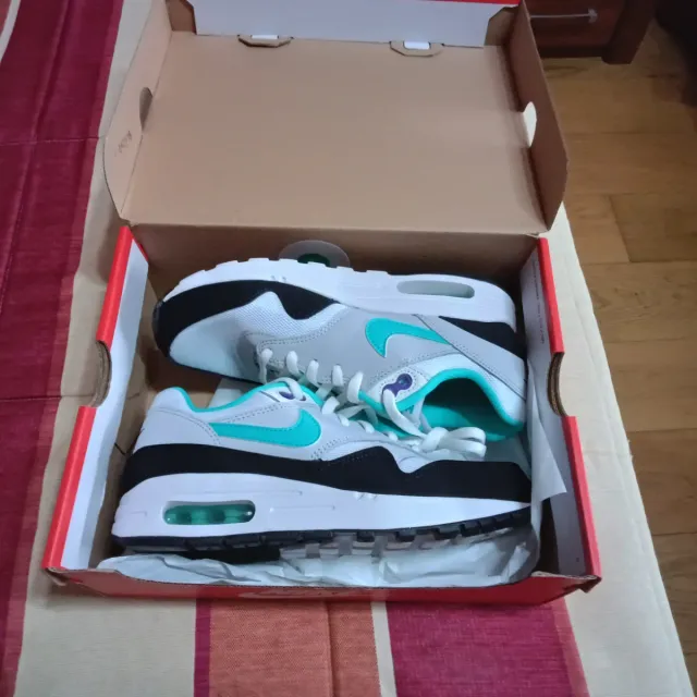 Zapatillas Nike Air Max 1 Teal Blanco