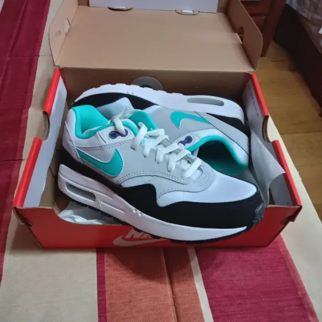 Zapatillas Nike Air Max 1 Teal Blanco