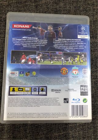 PS3 FIFA 13 y PES 2009
