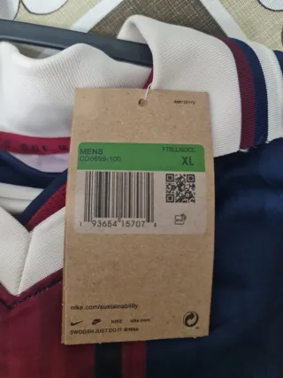 Camiseta Nike Fútbol Talla XL
