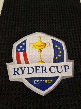 Toalla de Golf Ryder Cup Negra