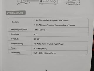 [[ Nuevos Pareja Altavoces Pasivos Exterior ]]