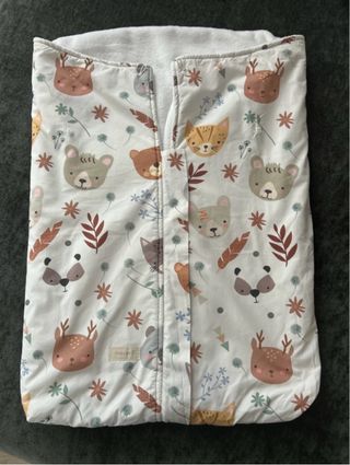 Saco arrullo invierno capazo estampado animales