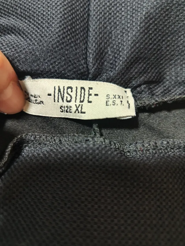 Legging negro con cremallera