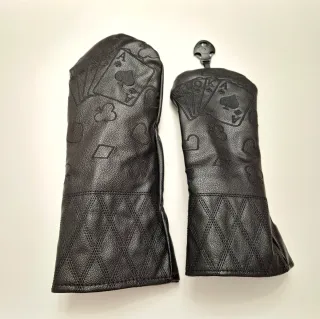 2 Fundas Palos Golf Negras