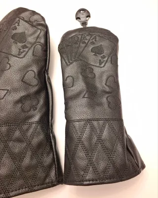 2 Fundas Palos Golf Negras