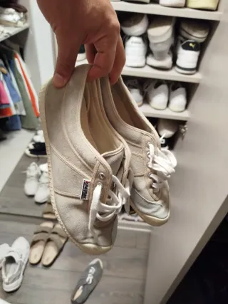 Zapatillas Kawasaki Serraje Beige