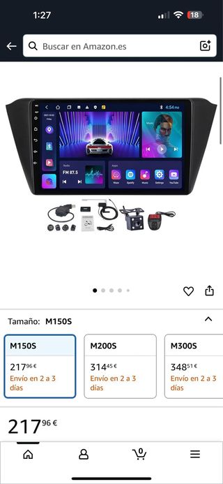 Pantalla Multimedia Coche skoda