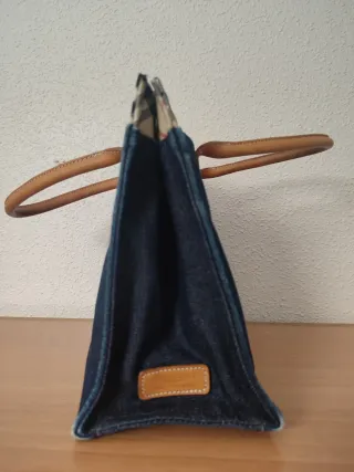 Bolso Burberry Denim Azul Oscuro
